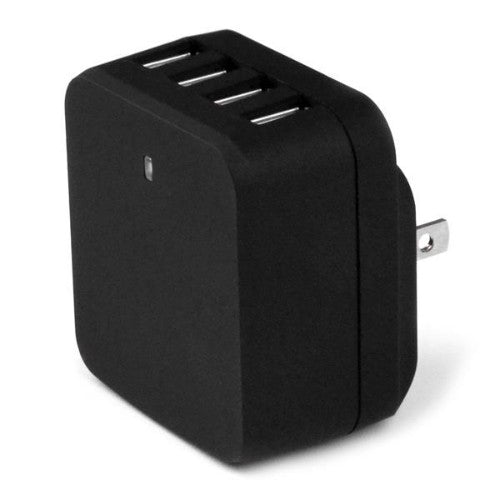 StarTech.com USB4PACBK mobile device charger Universal Black AC Indoor