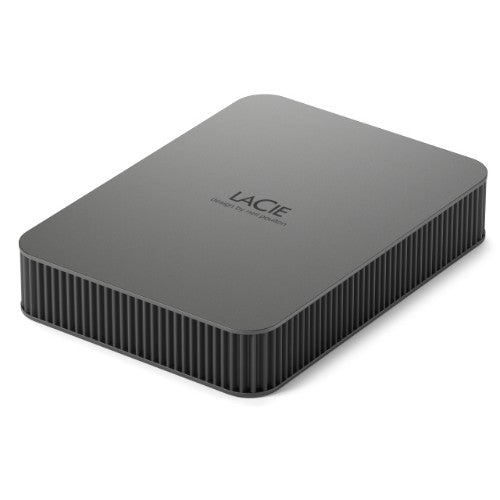 LaCie Mobile Drive Secure external hard drive 4 TB USB Type-C 3.2 Gen 1 (3.1 Gen 1) Gray