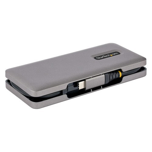 StarTech.com HB31CM1A3CB laptop dock/port replicator Wired USB 3.2 Gen 2 (3.1 Gen 2) Type-C Gray