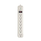 Tripp Lite TLP725 surge protector Gray 7 AC outlet(s) 120 V 300" (7.62 m)