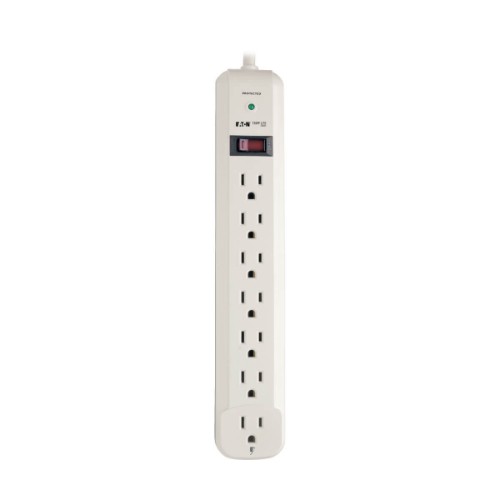 Tripp Lite TLP725 surge protector Gray 7 AC outlet(s) 120 V 300" (7.62 m)