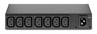 APC AP6015A power distribution unit (PDU) 8 AC outlet(s) 0U/1U Black