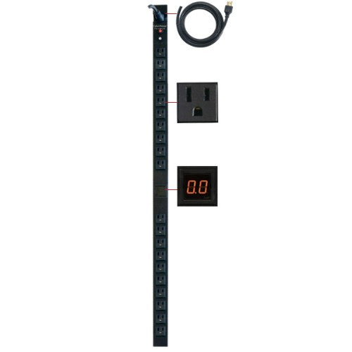 CyberPower PDU15MV20F power distribution unit (PDU) 20 AC outlet(s) 0U Black