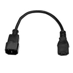 StarTech.com PXT10010 power cable Black 118.1" (3 m) C13 coupler C14 coupler