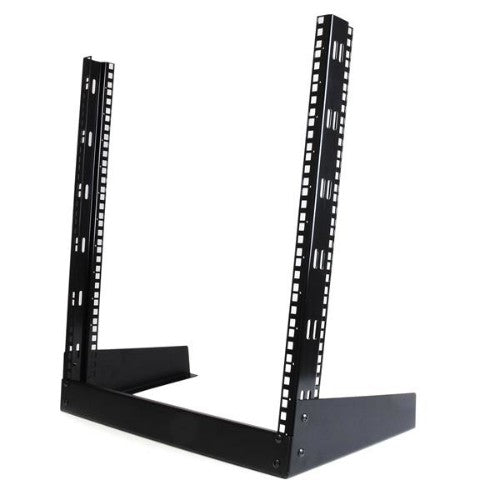 StarTech.com RK12OD rack cabinet 12U Freestanding rack Black