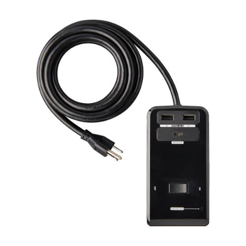 Tripp Lite TLP648UCBAM surge protector Black, Gray 6 AC outlet(s) 120 V