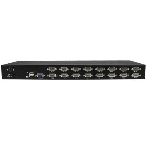 StarTech.com SV1631DUSBU KVM switch Rack mounting Black