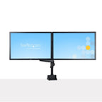 StarTech.com ARMDUALPIVOT monitor mount / stand 32" Desk Black