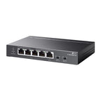 TP-Link TL-SG1005P-PD network switch Gigabit Ethernet (10/100/1000) Power over Ethernet (PoE) Black