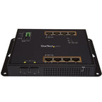 StarTech.com IES101GP2SFW network switch Managed L2 Gigabit Ethernet (10/100/1000) Power over Ethernet (PoE) Black