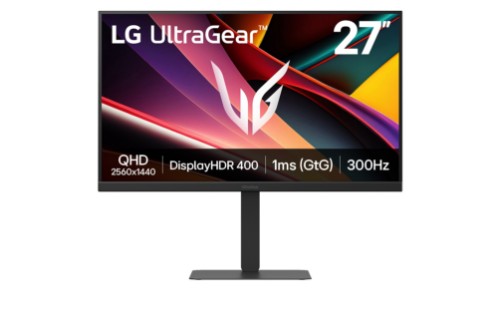 LG 27G640A-B computer monitor 27" 2560 x 1440 pixels 2K Ultra HD LED Tabletop Black