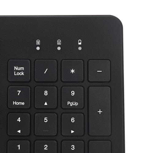 Adesso WKB-5300CB keyboard Mouse included Home/Office RF Wireless QWERTY US English Black