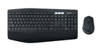 Logitech MK850 Performance keyboard Mouse included Office RF Wireless + Bluetooth French Black, White