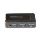 StarTech.com 5G7AS-USB-A-HUB interface hub USB 3.2 Gen 1 (3.1 Gen 1) Type-B 5000 Mbit/s Black, Gray