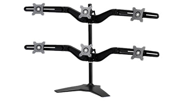 Amer Networks AMR6S monitor mount / stand 24" Black