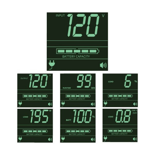 Tripp Lite SMART1000RM2U uninterruptible power supply (UPS) Line-Interactive 1 kVA 800 W 6 AC outlet(s)