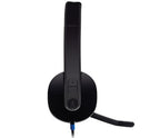 Logitech 981-000510 headphones/headset Wired Head-band Office/Call center Black