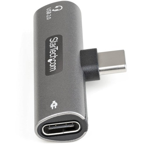 StarTech.com CDP2CAPDM interface hub USB 2.0 Type-C 480 Mbit/s Silver