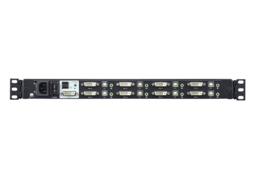 ATEN CL6708MW-ATA-AG rack console 17.3" 1920 x 1080 pixels Metal, Plastic Black 1U