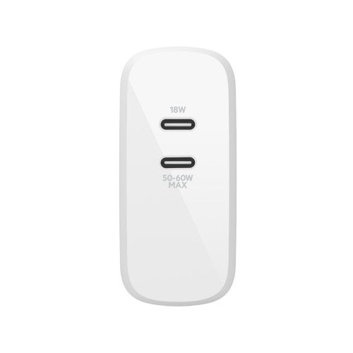 Belkin WCH003DQ2MWH-B6 mobile device charger Universal White AC Indoor