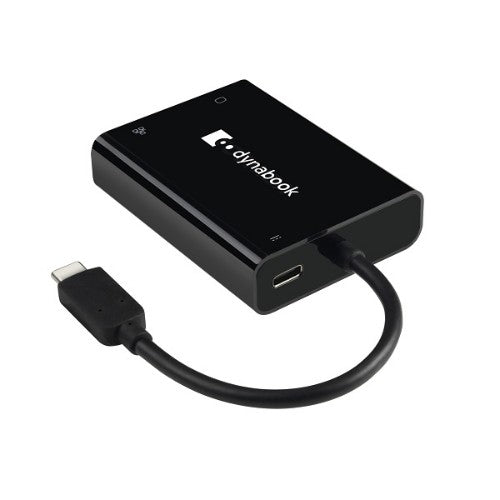 Dynabook PS0089UA1PRP laptop dock/port replicator Wired USB 3.2 Gen 1 (3.1 Gen 1) Type-C Black