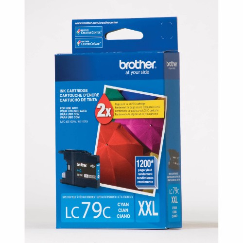 Brother LC-79CS ink cartridge Original Extra (Super) High Yield Cyan