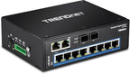 Trendnet TI-G102 network switch Gigabit Ethernet (10/100/1000) Black