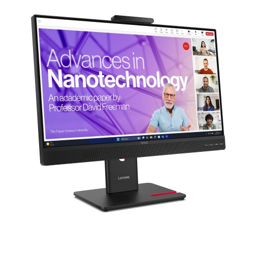 Lenovo ThinkVision T27QD-4v computer monitor 27" 2560 x 1440 pixels Quad HD LCD Black