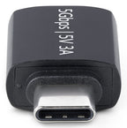 StarTech.com USB31CAADGCP cable gender changer USB Type-C USB Type-A Black