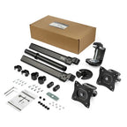 StarTech.com ARMBARDUOG monitor mount / stand 27" Desk Black