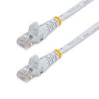 StarTech.com 3 ft White Snagless Category 5e (350 MHz) UTP Patch Cable networking cable 35.8" (0.91 m)
