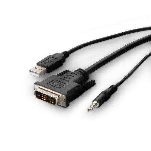 Belkin F1DN1CCBL-DH6t KVM cable Black 70.9" (1.8 m)