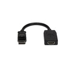 StarTech.com DP2HDMI video cable adapter 9.45" (0.24 m) HDMI Type A (Standard) DisplayPort Black