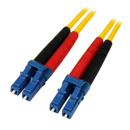 StarTech.com SMFIBLCLC1 InfiniBand/fibre optic cable 39.4" (1 m) LC Yellow
