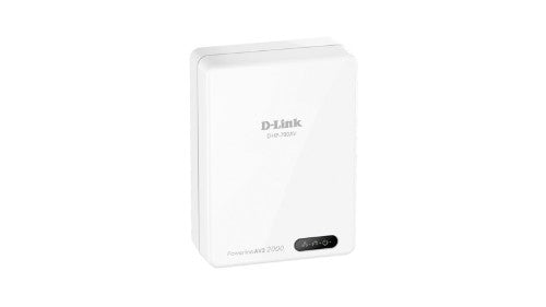 D-Link PowerLine AV2 2000 Network receiver White 10, 100, 1000 Mbit/s