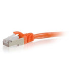 C2G 25ft Cat6 networking cable Orange 300" (7.62 m) S/UTP (STP)