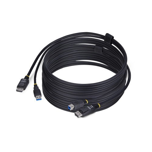 StarTech.com DU12210-KVM-CABLE KVM cable Black 122" (3.1 m)