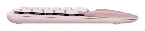 Logitech Wave Keys keyboard Universal RF Wireless + Bluetooth QWERTY English Rose