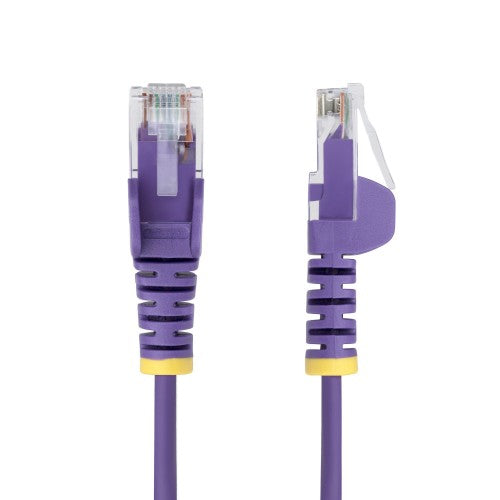 StarTech.com N6PAT5PLS networking cable Purple 59.1" (1.5 m) Cat6 U/UTP (UTP)