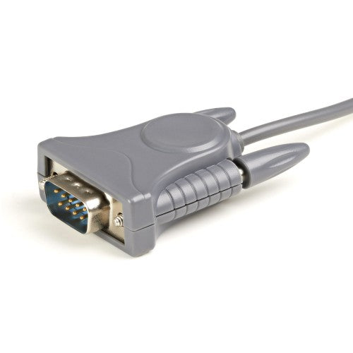 StarTech.com ICUSB232DB25 serial cable Gray 35.4" (0.9 m) USB Type-A DB-9