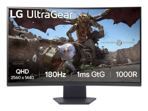 LG 32GS60QC-B computer monitor 31.5" 2560 x 1440 pixels Quad HD Black