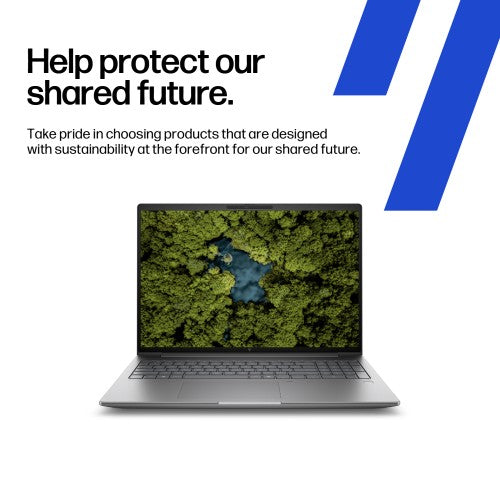 HP Zbook X G1i 16 inch Mobile Workstation PC Wolf Pro Security Edition Intel Core Ultra 7 265HX 16" WUXGA 64 GB DDR5-SDRAM 1 TB SSD NVIDIA RTX PRO 1000 Blackwell Wi-Fi 7 (802.11be) Windows 11 Pro Silver