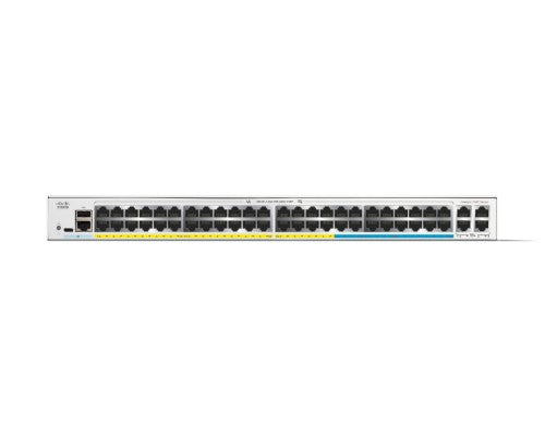 Cisco Catalyst C1300-48MGP-4X network switch Managed L2/L3 Gigabit Ethernet (10/100/1000) Power over Ethernet (PoE) Gray