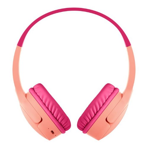 Belkin SoundForm Mini Headphones Wired & Wireless Head-band USB Type-C Bluetooth Pink