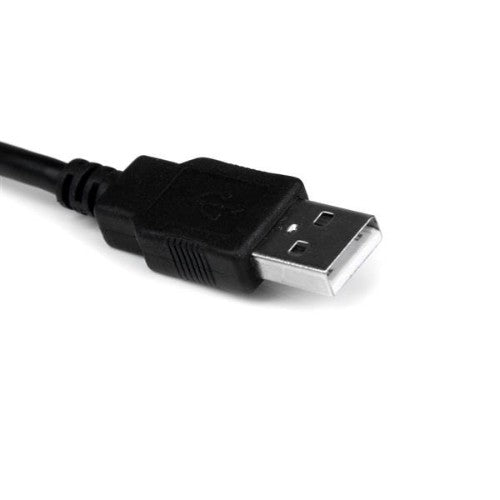 StarTech.com ICUSB2321X cable gender changer DB-9 USB 2.0 A Black