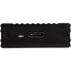 StarTech.com M2E1BMU31C storage drive enclosure SSD enclosure Black M.2