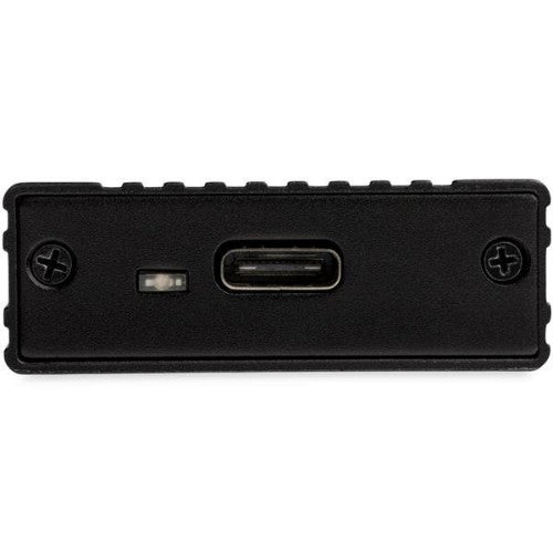 StarTech.com M2E1BMU31C storage drive enclosure SSD enclosure Black M.2