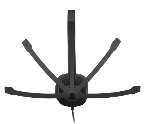 Logitech 981-000587 headphones/headset Wired Head-band Office/Call center Black