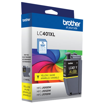Brother LC401XLYS ink cartridge 1 pc(s) Original High (XL) Yield Yellow