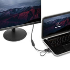 StarTech.com HD2DP video cable adapter Black